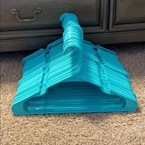 48 turquoise hangers
